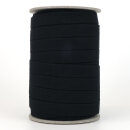 Bio Einziehgummiband - 18 mm - schwarz - leicht