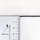 Organic elastic cord - 1.1 mm - black