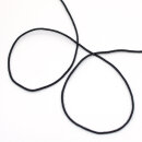 Organic elastic cord - 1.1 mm - black