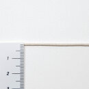 Organic cord (piping) - 1.5 mm - inelastic - ecru