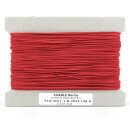 Organic elastic cord - 1.1 mm - red
