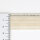 Organic elastic band - 25 mm - ecru - with marking thread - second choice