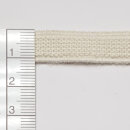 Organic double fleece elastics - 11 mm - ecru - 80