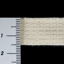 Organic cotton strap - 15 mm - inelastic - ecru