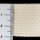 Organic cotton strap - 30 mm - inelastic - ecru