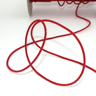 Organic elastic cord - 2.2 mm - red