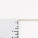 Organic elastic cord - 2.2 mm - ecru - B-goods