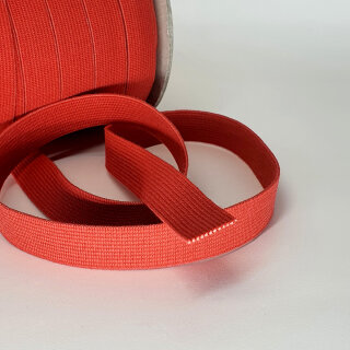 Organic elastic - 18 mm - red