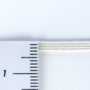 Bio Einziehgummiband - 3 mm - ecru
