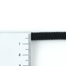 Organic cord - 7 mm - inelastic - black