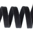 Bio Einziehgummiband - 8 mm - schwarz