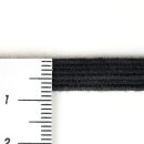 Bio Einziehgummiband - 8 mm - schwarz
