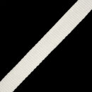 Tencel™ Gurtband - 20 mm - unelastisch - weiß
