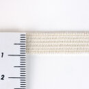 Bio Einziehgummiband - 9,5 mm - ecru - stark