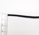 Bio Gummischnur - 2,2 mm - schwarz