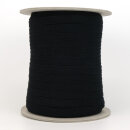 Organic double fleece elastics - 11 mm - black
