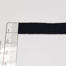 Bio Einziehgummiband - 9,5 mm - schwarz - leicht