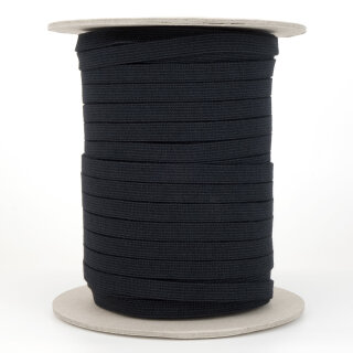 Organic elastic  - 9,5 mm - black - strong
