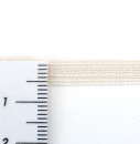 Bio Einziehgummiband - 6 mm - ecru - 140