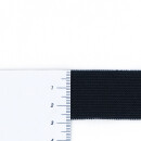 Bio Einziehgummiband - 28 mm - schwarz